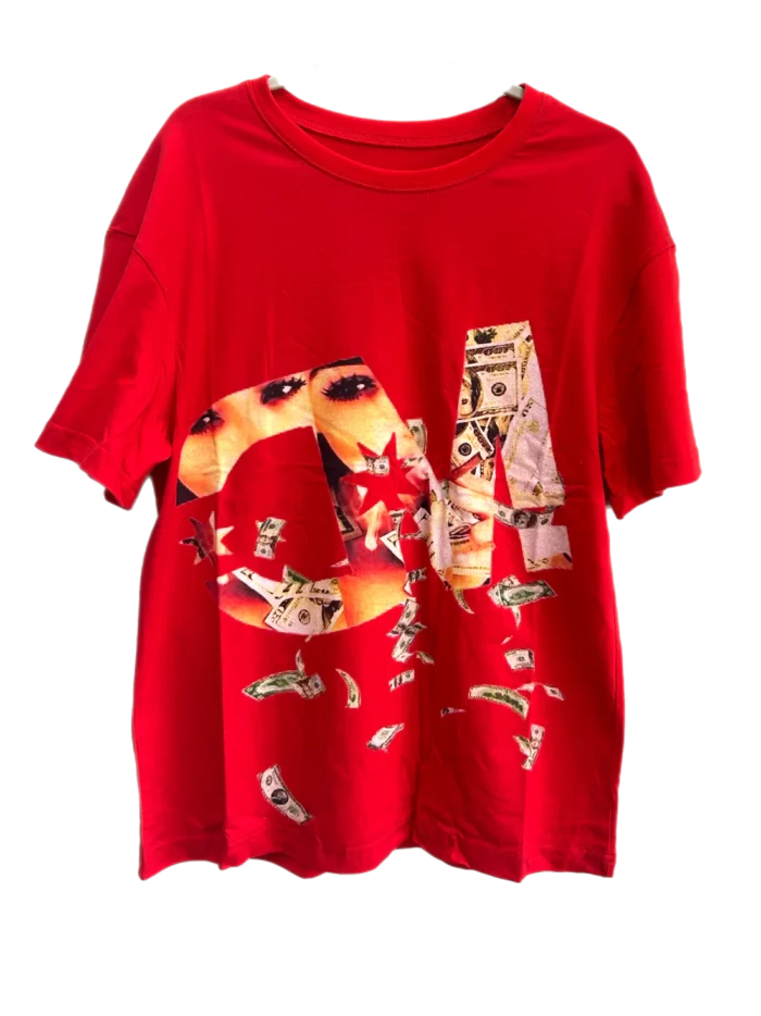 DROLAND MILLER CA$H TEE RED